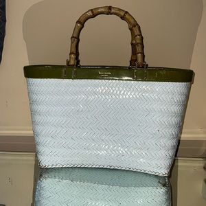 Kate Spade Santa Maria Anabel wicker tote
